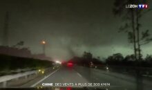 Vidéo. Chine : image rare d’une tornade de catégorie 3 avec des vents de 300 km/h !