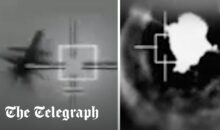 Vidéo. Image rare d’un drone abattu par un avion de chasse israélien !
