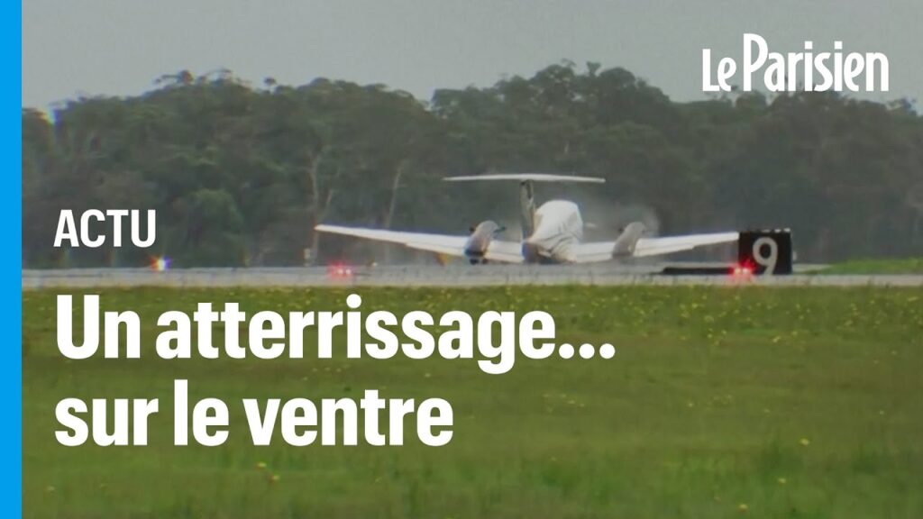 vidéo-atterrissage-urgence-australie