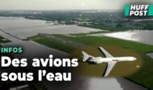 Vidéo. Brésil : un aéroport se transforme en une piscine pour avions !