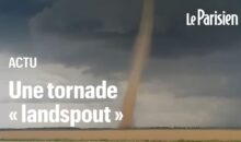 Vidéo. Champs ravagés : impressionnante tornade « landspout » en image dans l’Eure-et-Loir !