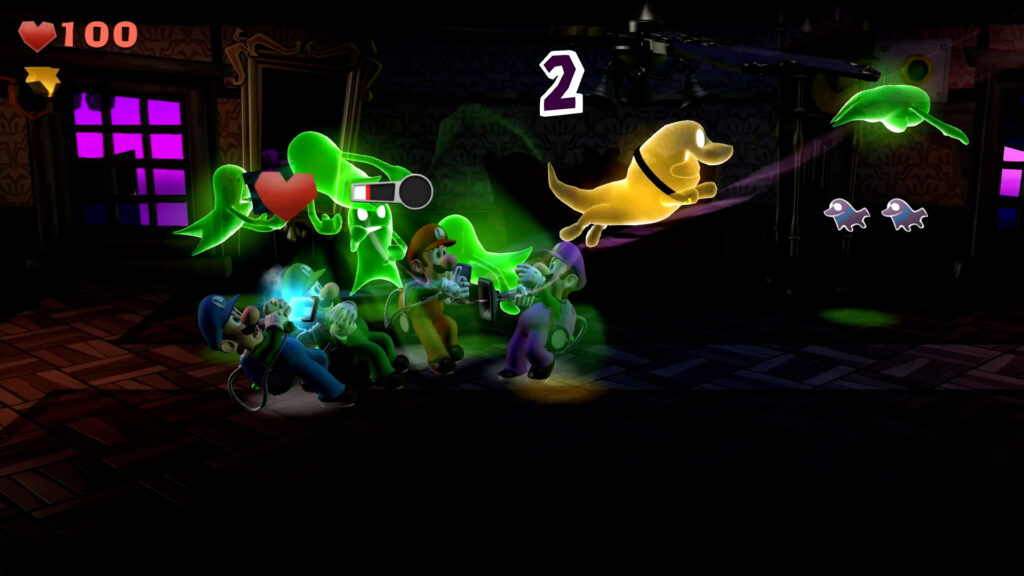 Châsse aux fantômes de Luigi's Mansion 2 HD