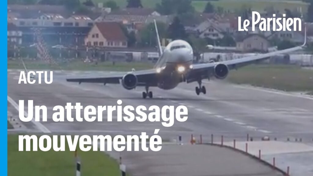 vidéo-atterrissage-mouvementé