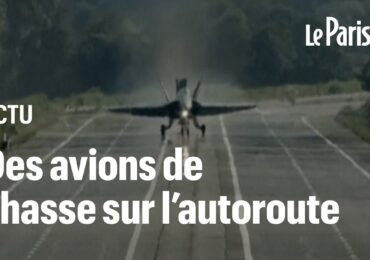 vidéo-avions-de-chasse-autoroute-suisse