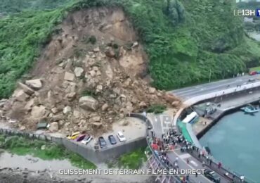 vidéo-glissement-de-terrain-en-direct-taiwan