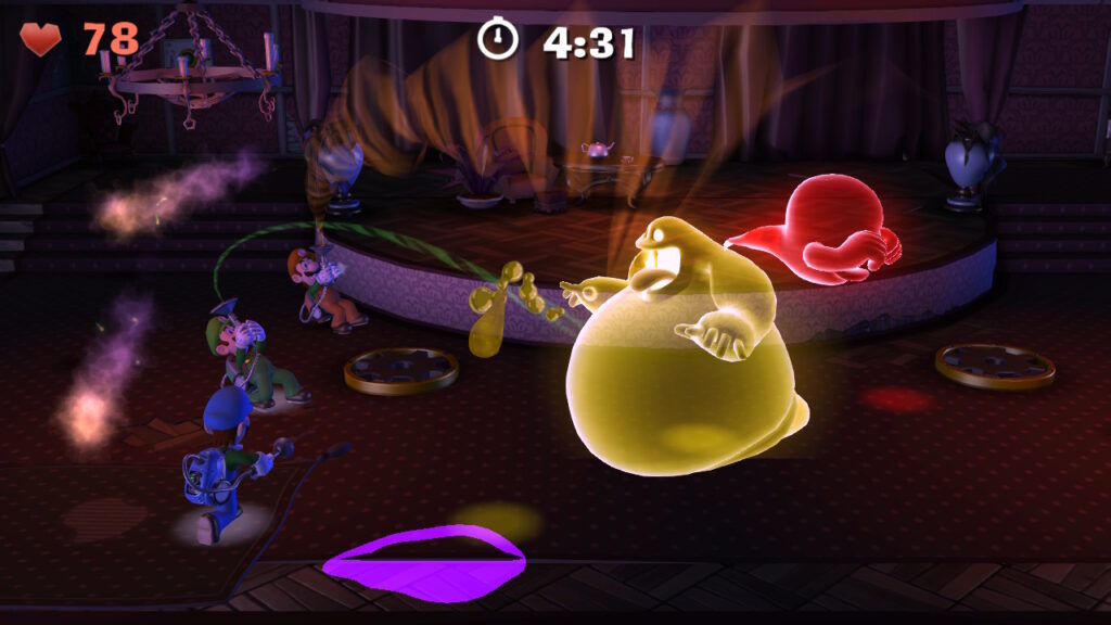 Combat de boss en multi dans Luigi's Mansion 2 HD