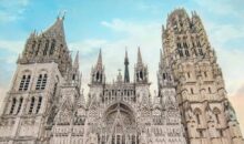 Vidéo. Incendie à Rouen : la flèche de la cathédrale de Notre-Dame en feu !