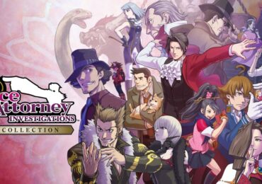 Écran de présentation d'Ace Attorney Investigations Collection