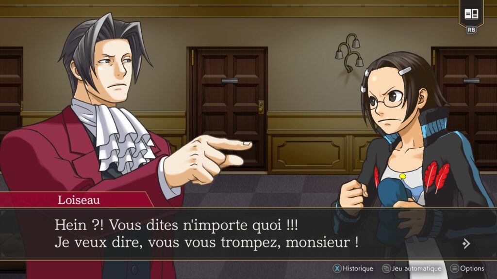 Benjamin Hunter enquête dans Ace Attorney Investigations Collection