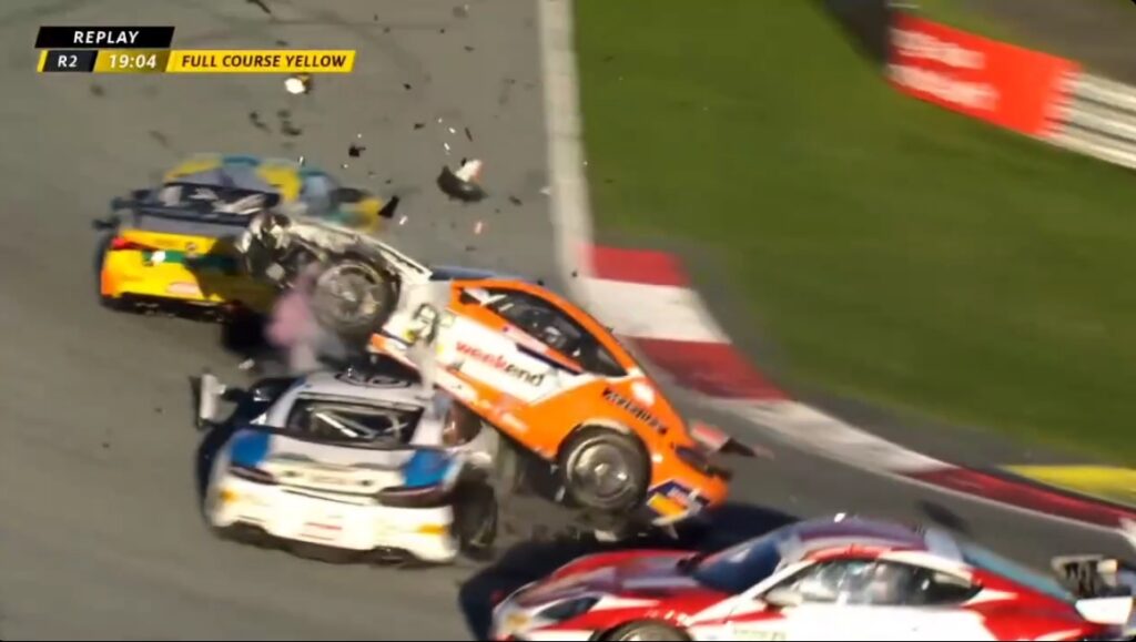 porsche crash