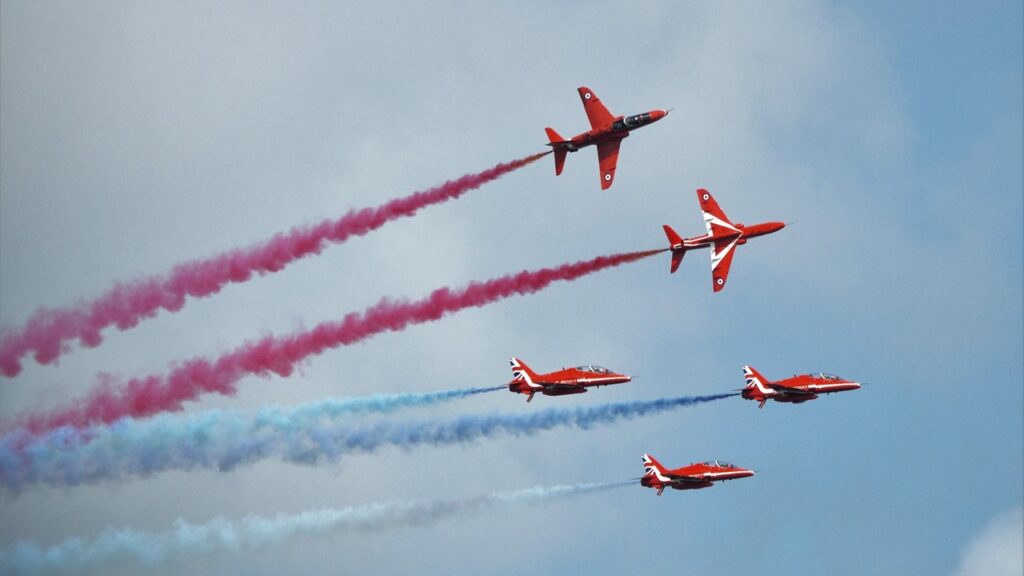 vidéo-red-arrows-RAF