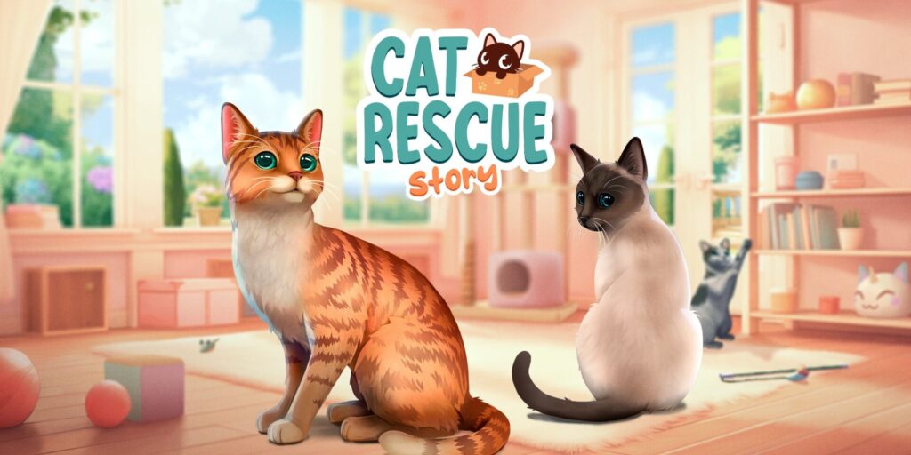 Cat Rescue Story, le jeu vidéo idéal pour la Journée mondiale des animaux !