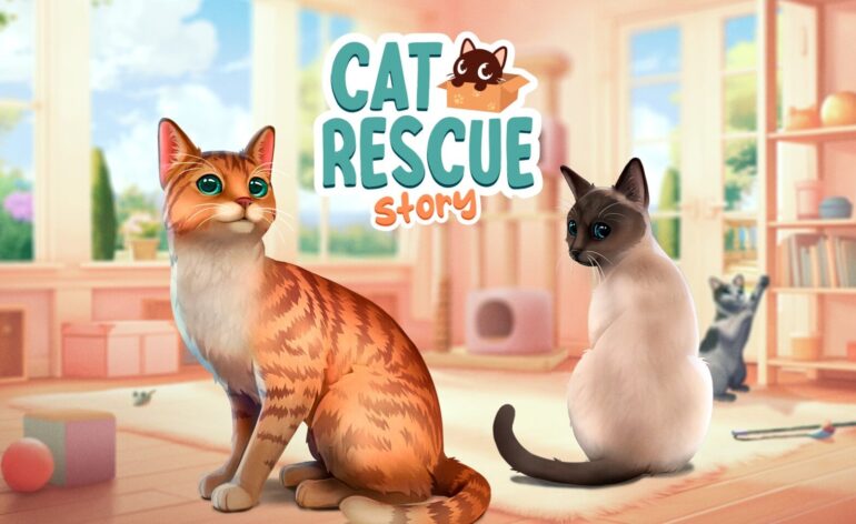 Cat Rescue Story, le jeu vidéo idéal pour la Journée mondiale des animaux !