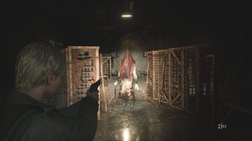 Rencontre avec Pyramid Head dans Silent Hill 2