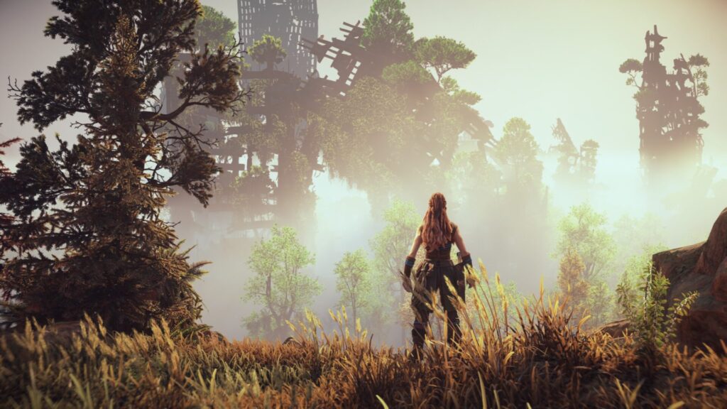 Paysage dans Horizon Zero Dawn Remastered