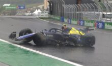 Vidéo : énième crash en F1 au Brésil, la course est arrêtée