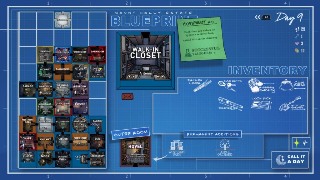 Le Blue Print de Blue Prince