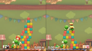 Mini-jeu où il faut empiler des cubes dans Jamboree TV