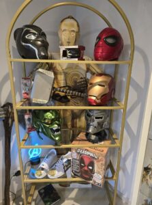 collection casques marvel legends cosplay