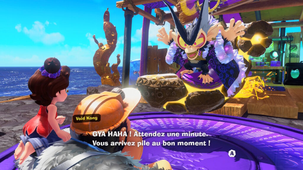 Void Kong embauche Donkey Kong sur sa propre île pour déterrer des émeraudes dans DK Bananza