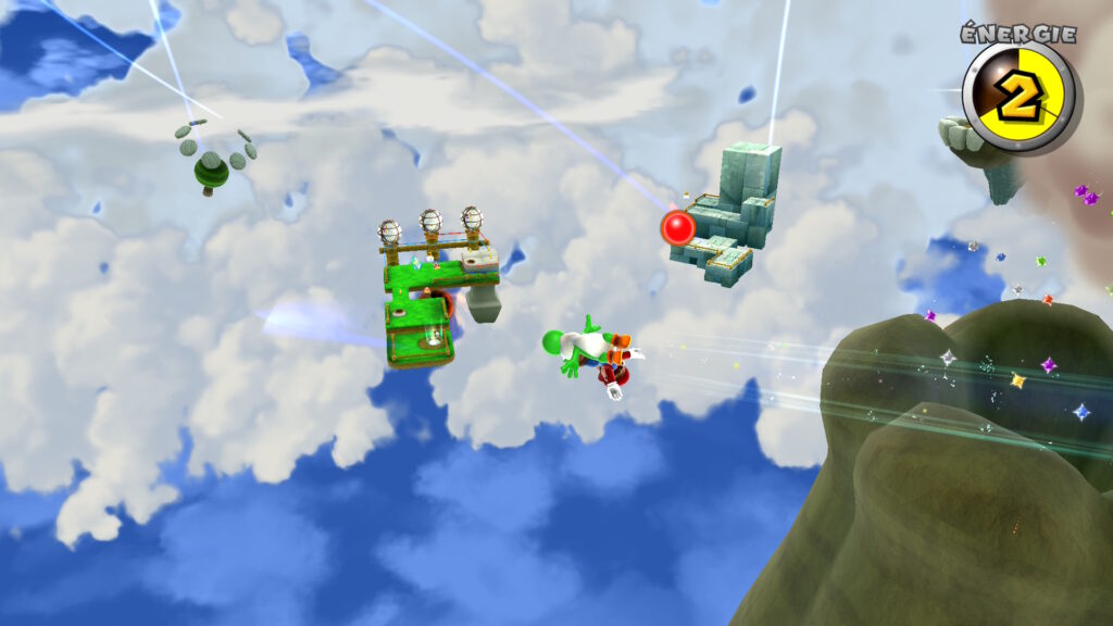 Mario et Yoshi dans Super Mario Galaxy 2