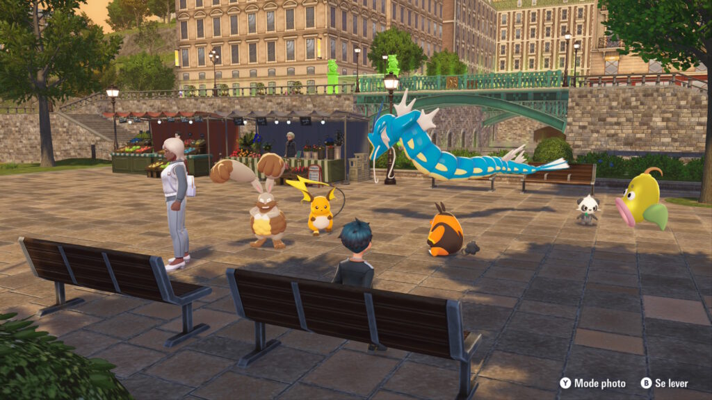 Défilé de Pokémons dans Légendes Pokémon Z-A