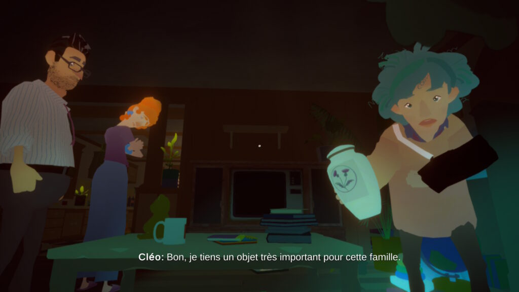 La famille d'Isaac dans Goodnight Universe