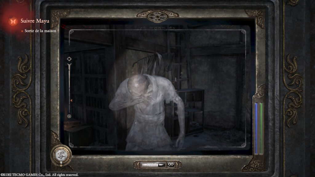 Combat à la Camera Obscura dans Fatal Frame II