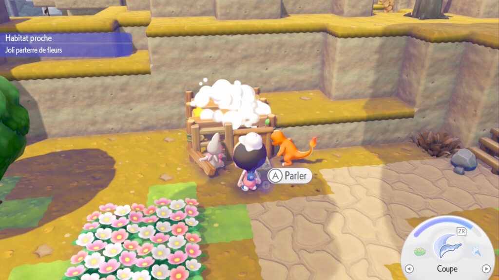 Une des premières constructions dans Pokémon Pokopia