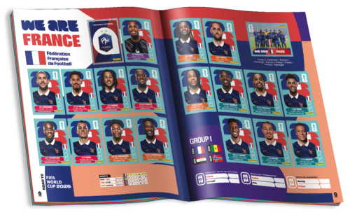 panini coupe du monde de football 2026