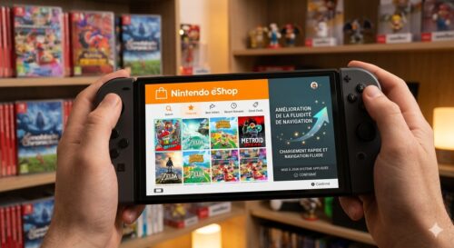 nintendo switch : soulagement, la mise à jour qui change tout est là