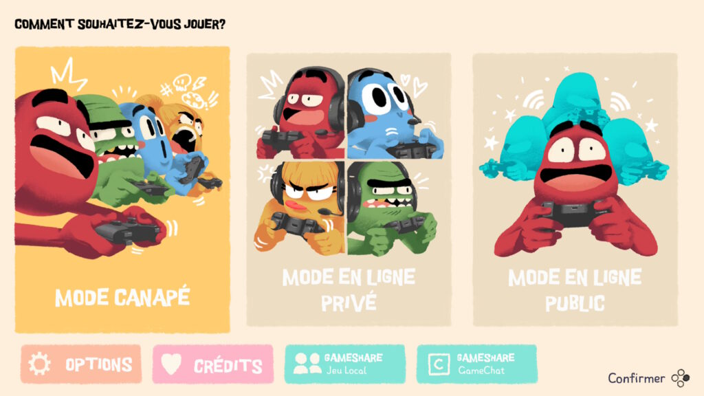 Les différents modes de jeu de Heave Ho 2