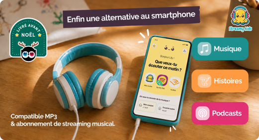 streamy kids, l'option streaming musical sécurisé pour les kids