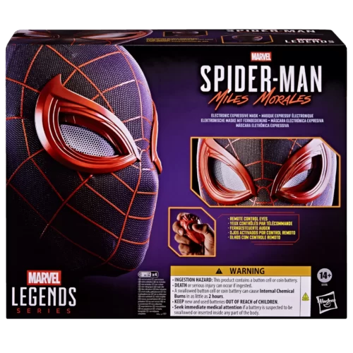 masque cosplay marvel hasbro de miles morales