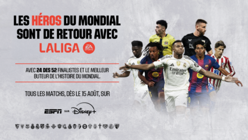 laliga déboule sur disney+