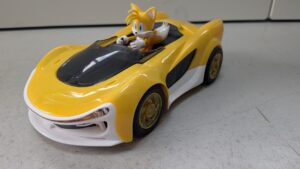 La voiture Tails vue de près
