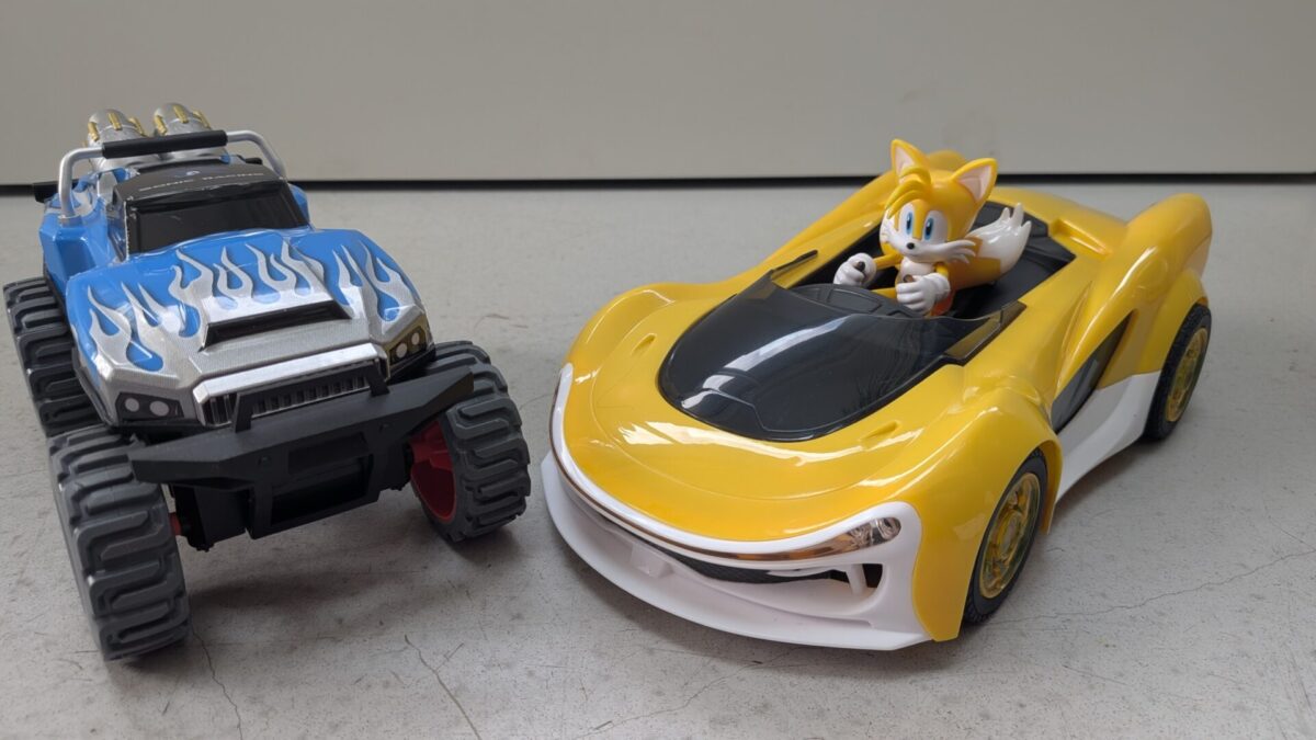 Les voitures Sonic Racing CrossWorlds