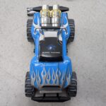 Le Monster Truck Sonic vu de haut