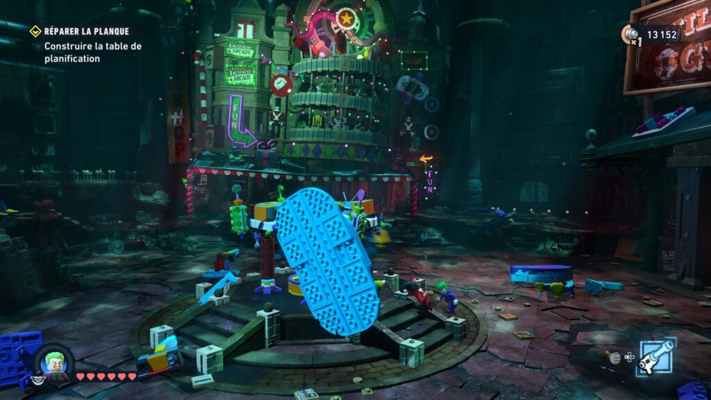 La planque du Mode Chaos de LEGO Batman