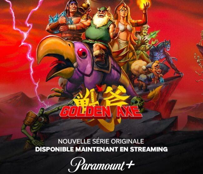 golden axe débarque sur paramount +