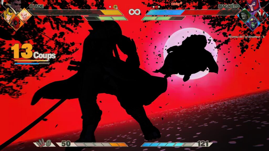 L'attaque ultime de Blade dans Marvel Tokon