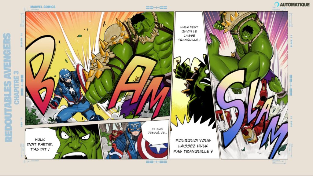 Les cut-scenes de Marvel Tokon